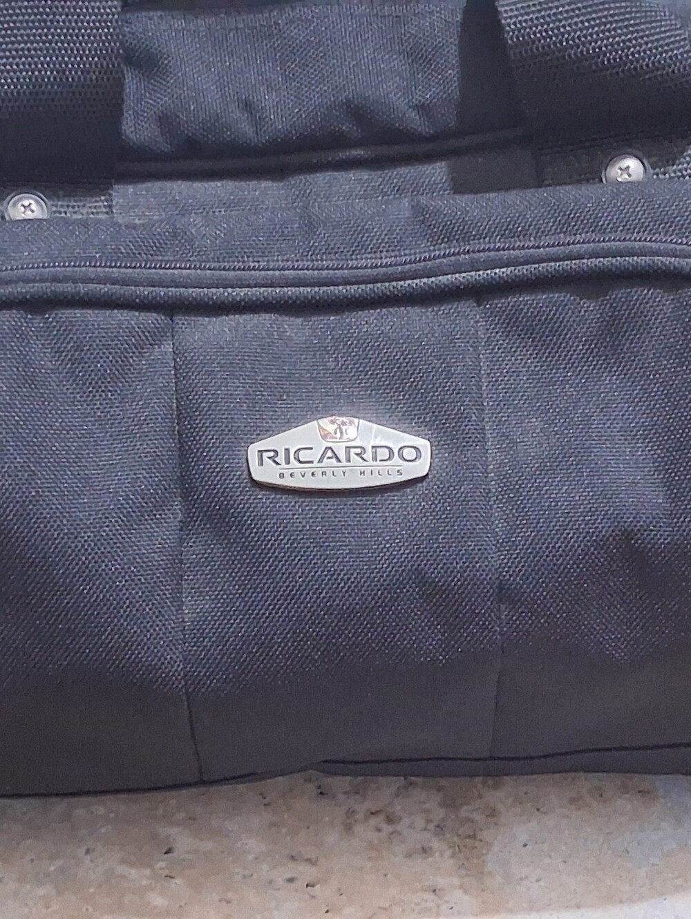 Ricardo Beverly Hills Black Men’s Travel Duffel